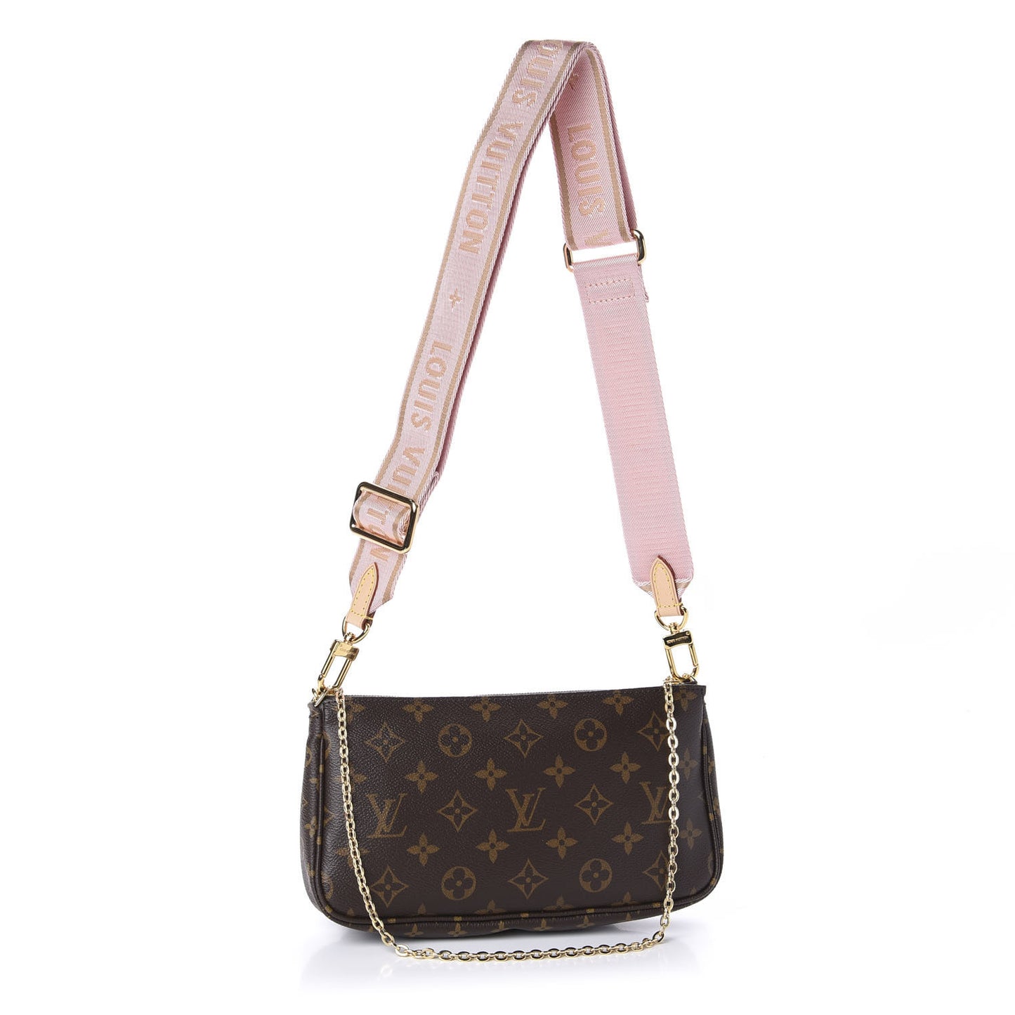 Monogram Multi Pochette Accessories Rose Clair