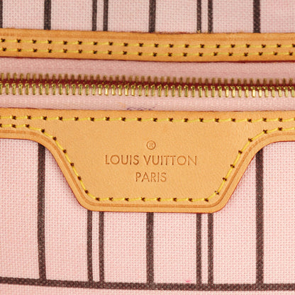 Louis Vuitton Monogram Neverfull MM Rose Ballerine 8 of 9
