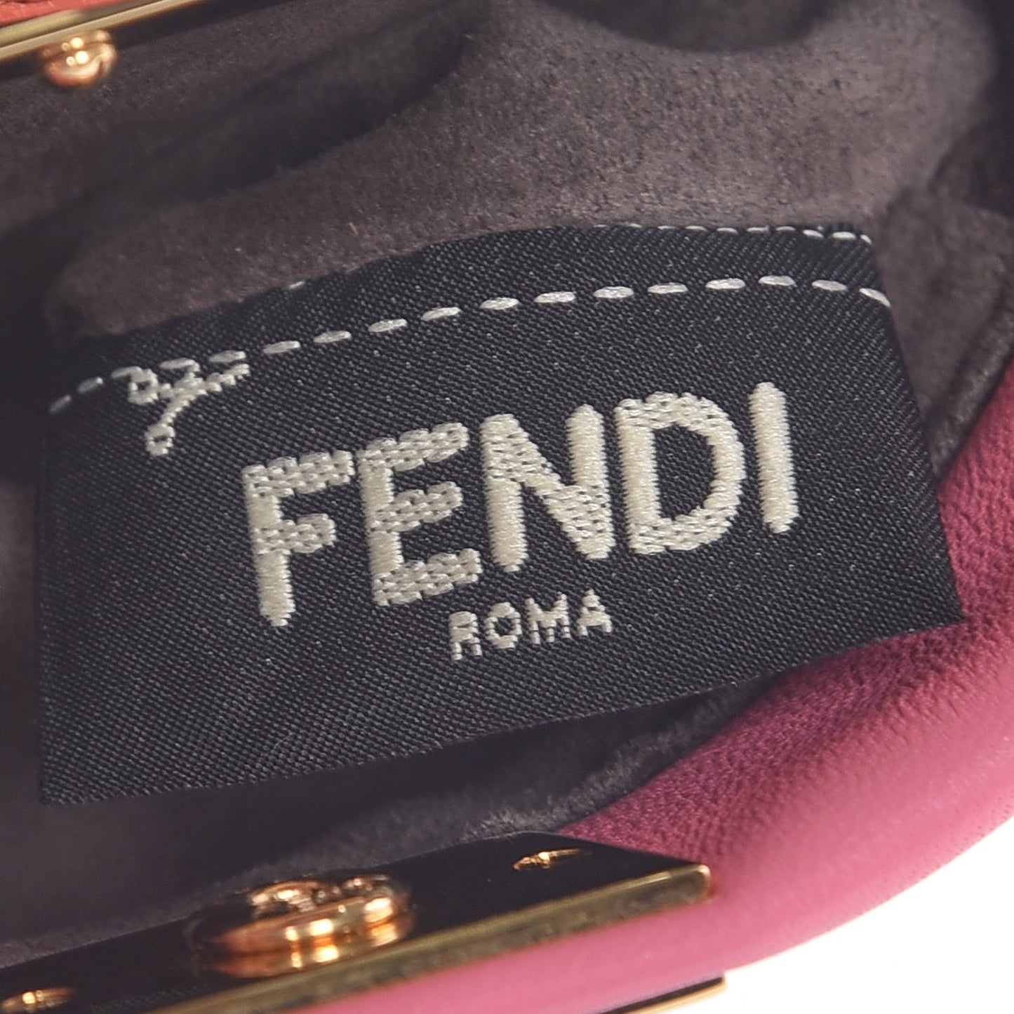 Shiny Nappa Micro Peekaboo Iconic Satchel Rosa Fluo