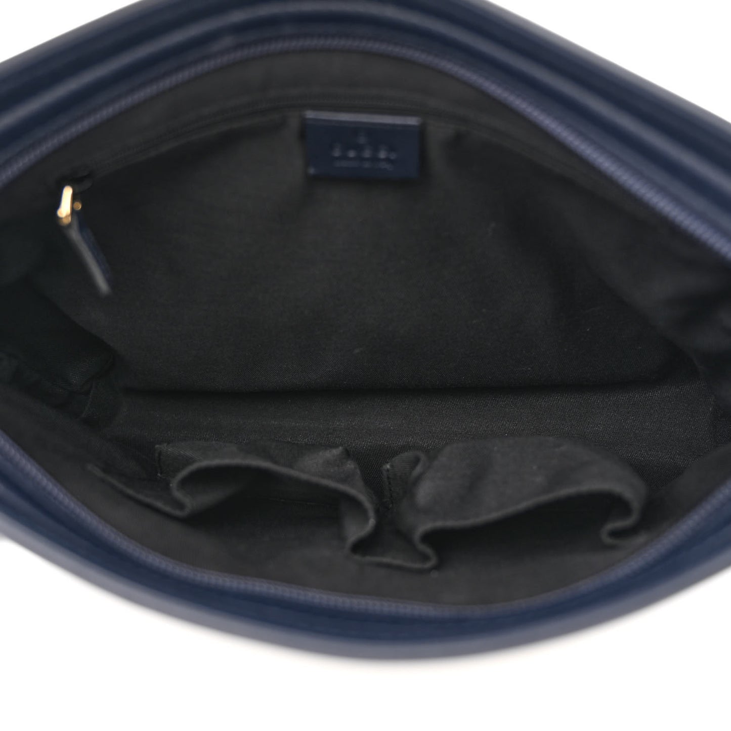 GG Plus Monogram Medium Flat Messenger Bag Navy