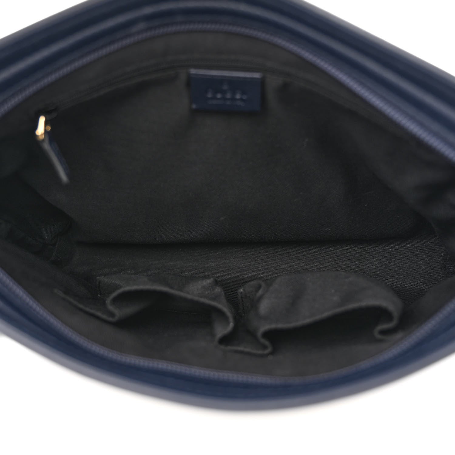 Gucci GG Plus Monogram Medium Flat Messenger Bag Navy 5 of 10