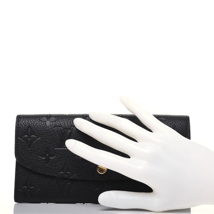 Louis Vuitton Empreinte Emilie Wallet Black Dune 2 of 11