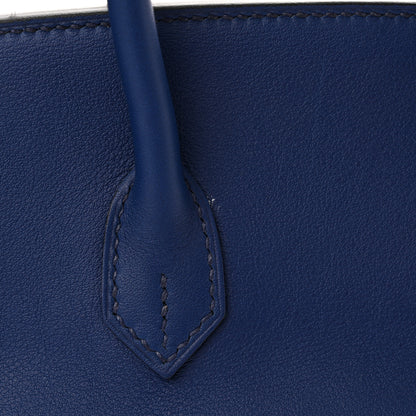 Hermes Swift Birkin 25 Bleu Saphir 12 of 12