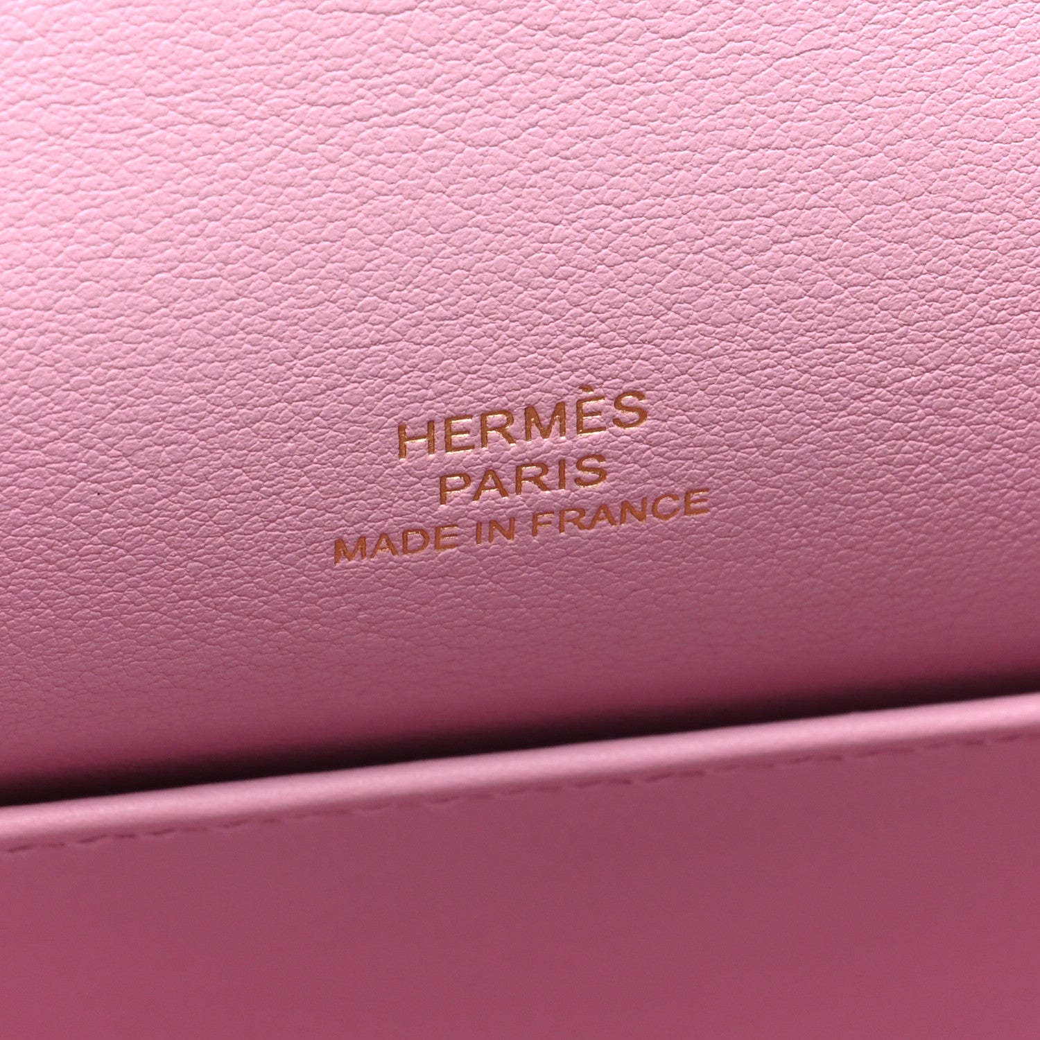 Hermes Swift Kelly Pochette Clutch Mauve Sylvestre 6 of 11