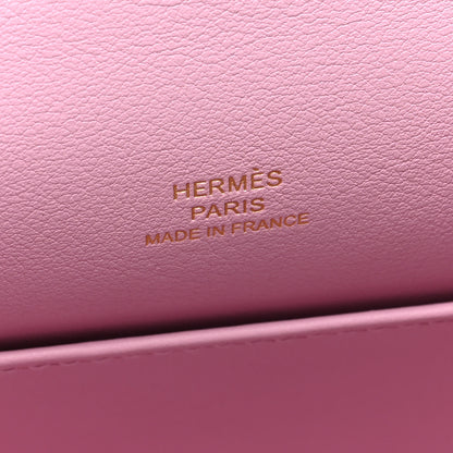 Hermes Swift Kelly Pochette Clutch Mauve Sylvestre 6 of 11