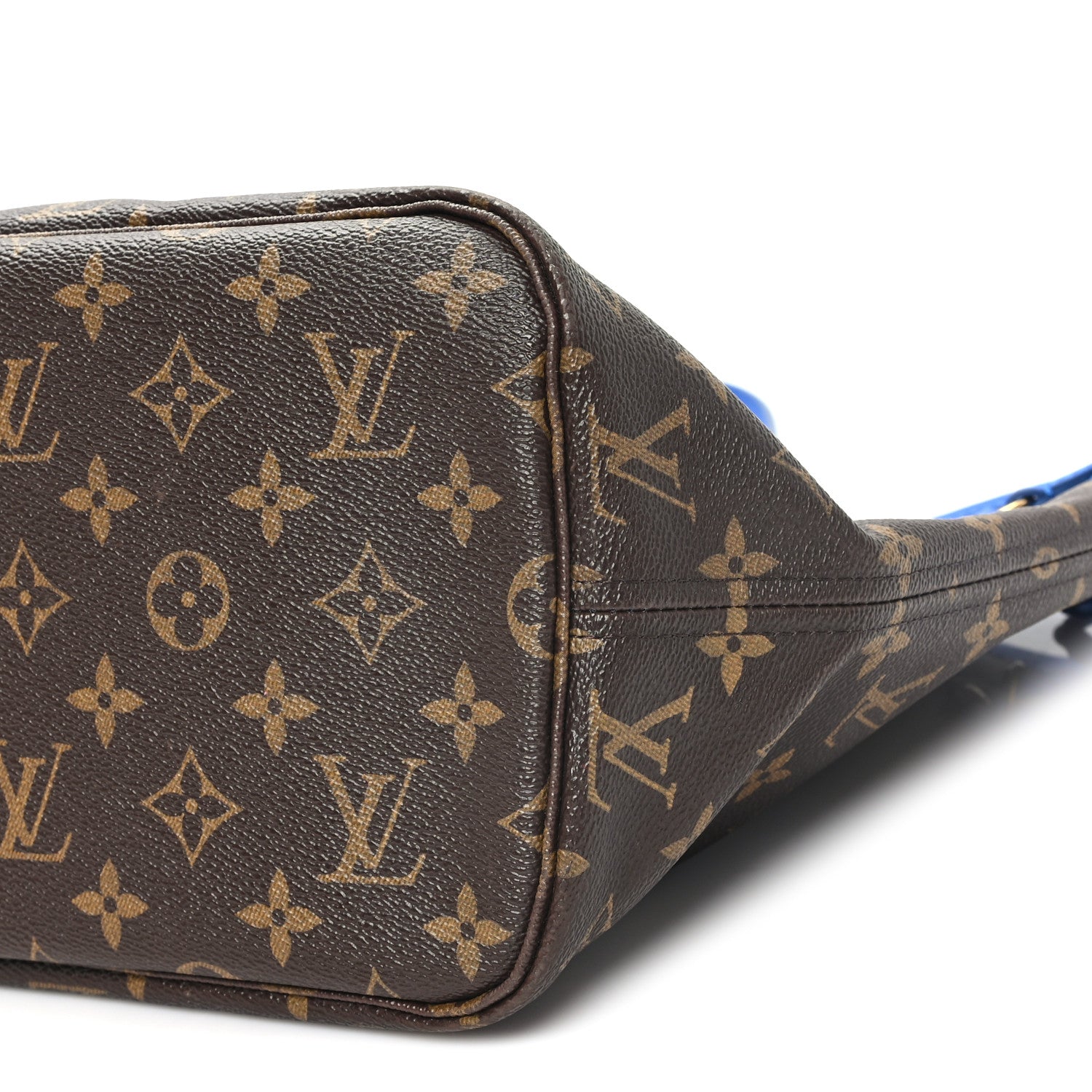 Louis Vuitton Monogram Articles de Voyage Ikat Neverfull MM Grand Blue 9 of 10