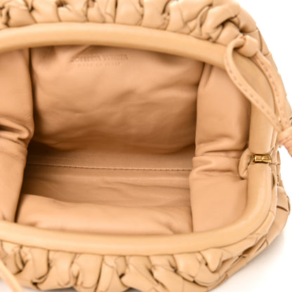 Bottega Veneta Nappa Intrecciato The Mini Pouch Almond 5 of 10