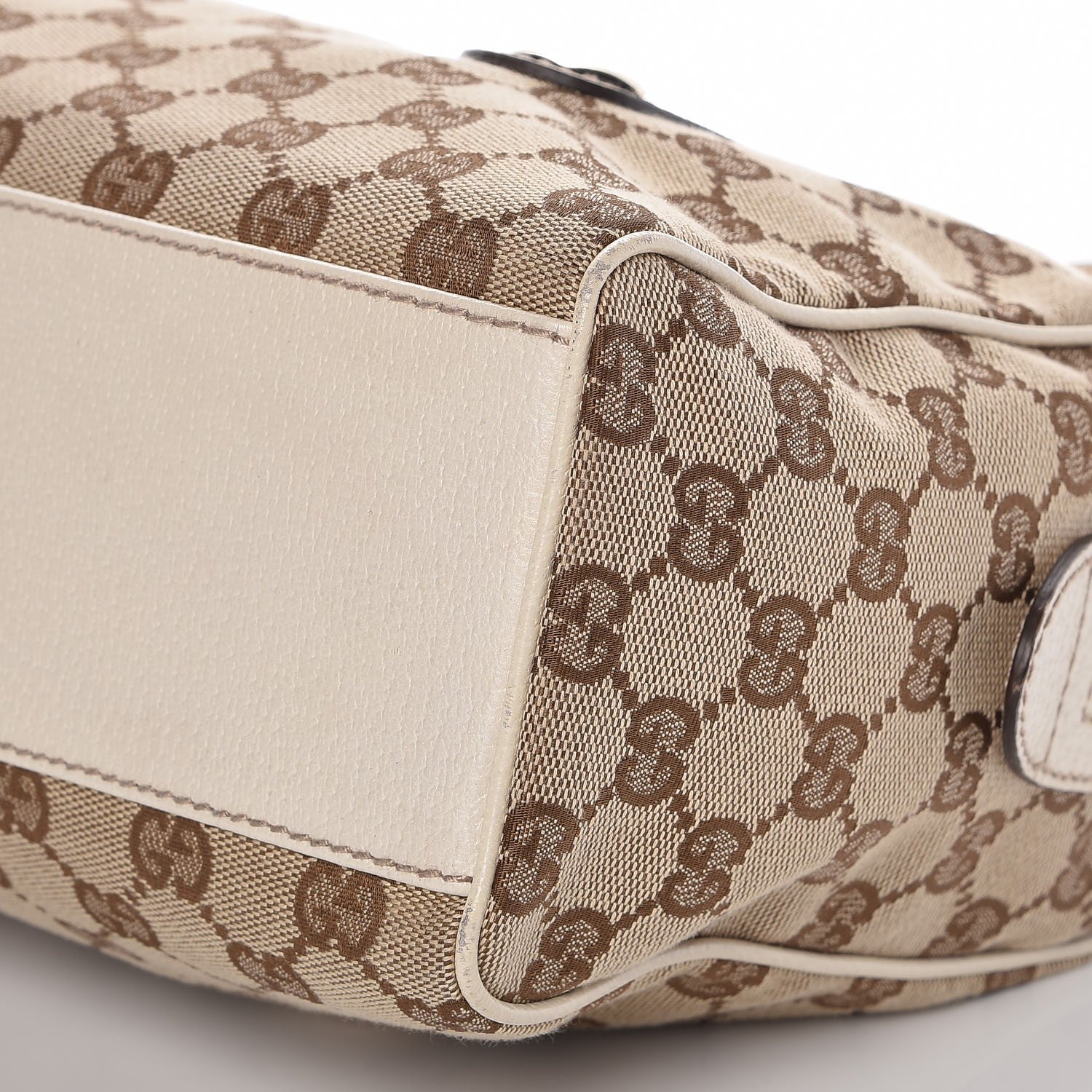 Gucci Monogram Small Charmy Boston White 11 of 11