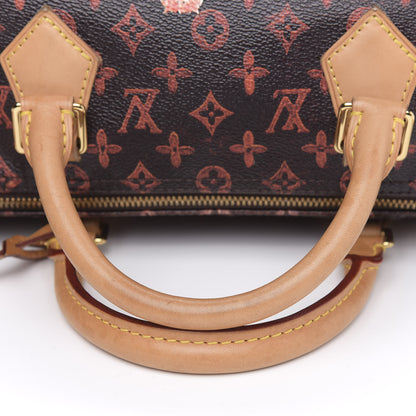Louis Vuitton Catogram Speedy Bandouliere 30 Marron 12 of 17