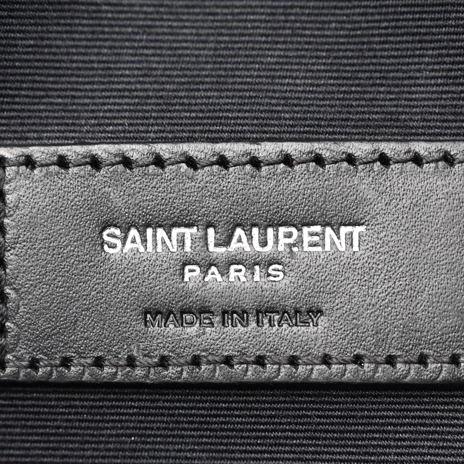 Saint Laurent Canvas Classic Belt Bag Black 6 of 13
