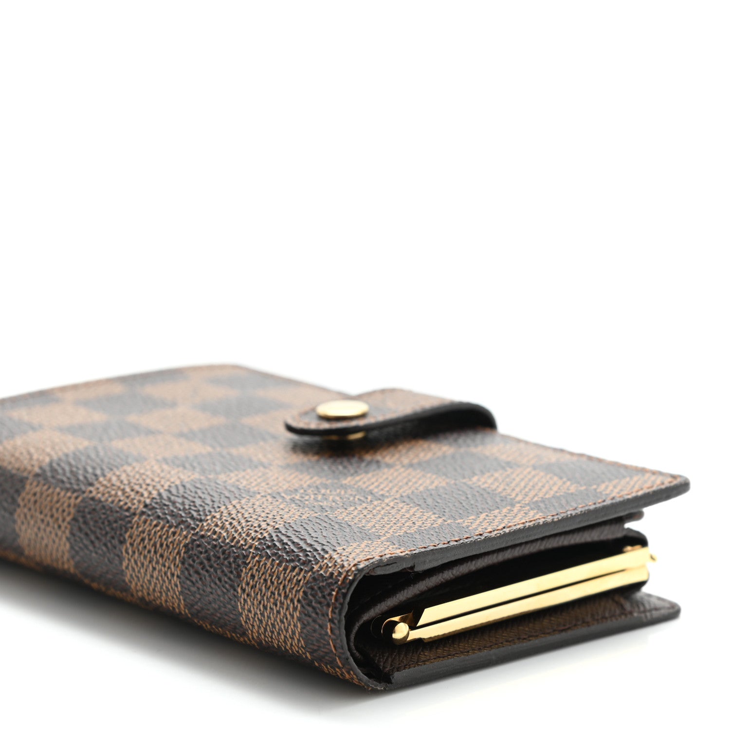 Louis Vuitton Damier Ebene French Purse Wallet 9 of 10