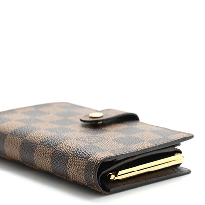 Louis Vuitton Damier Ebene French Purse Wallet 9 of 10