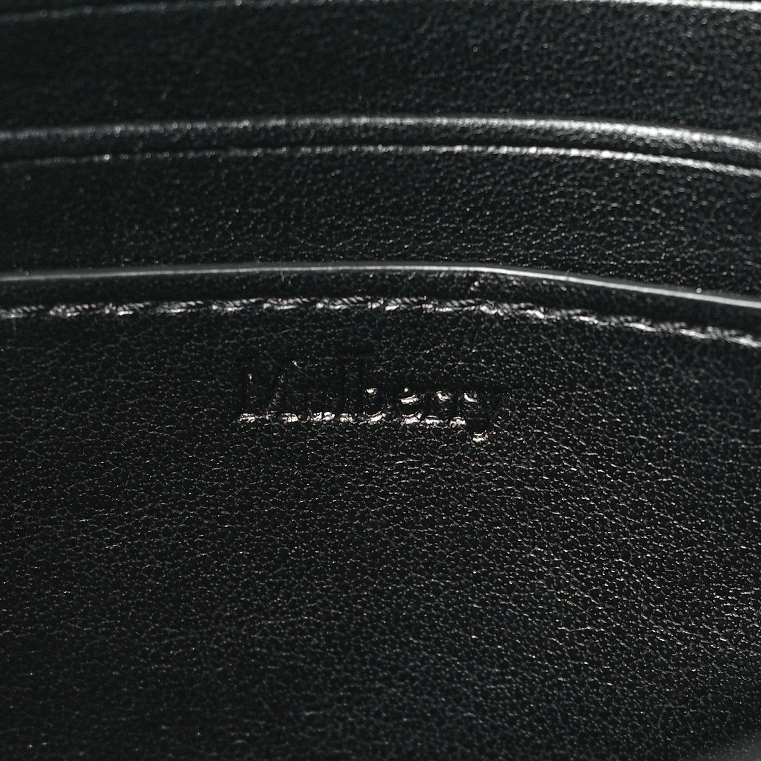Mulberry Small Classic Grain Mini Bayswater Black 6 of 8