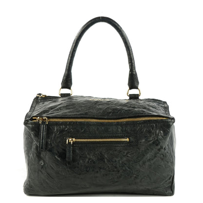 Givenchy Tumbled Sheepskin Medium Pandora Bag Black 1 of 10