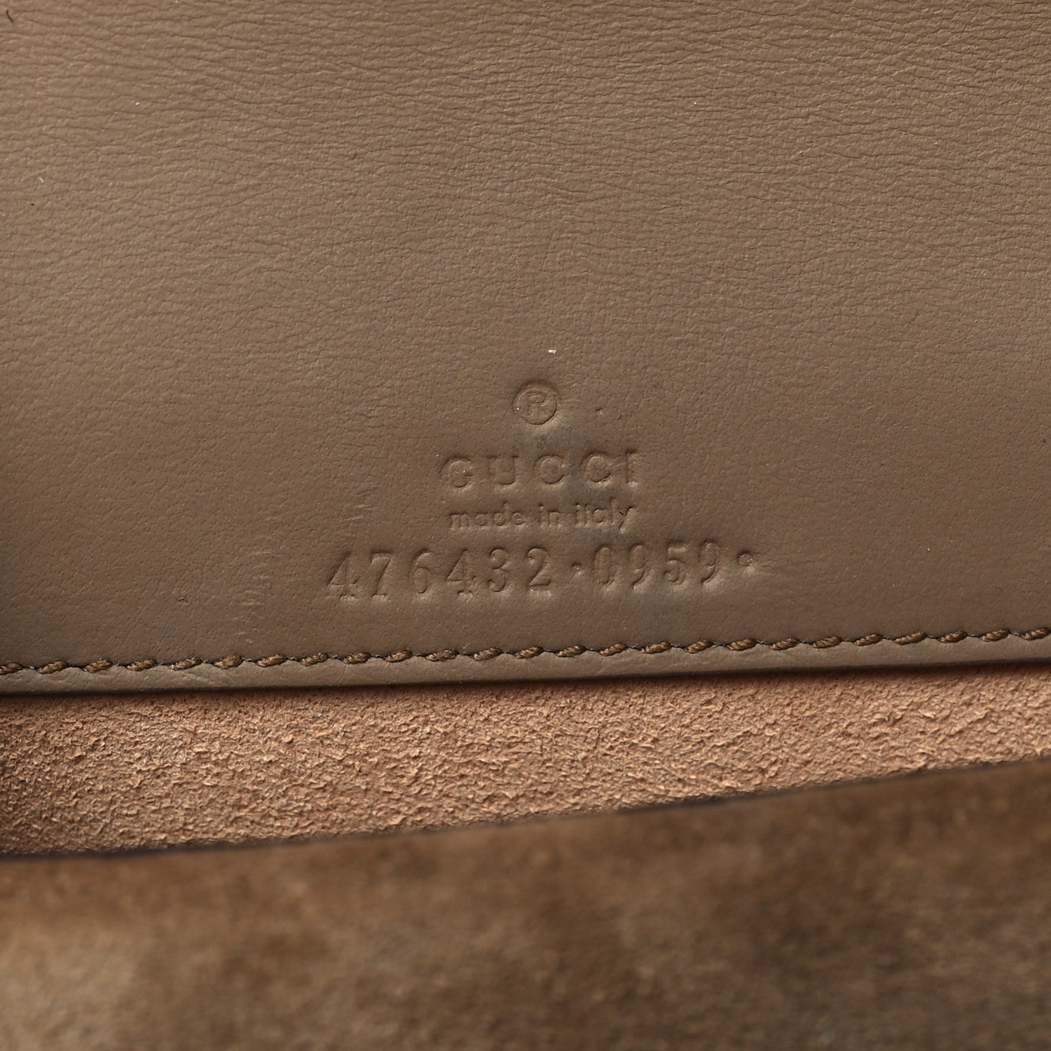 Gucci GG Supreme Monogram Super Mini Dionysus Shoulder Bag Taupe 6 of 10