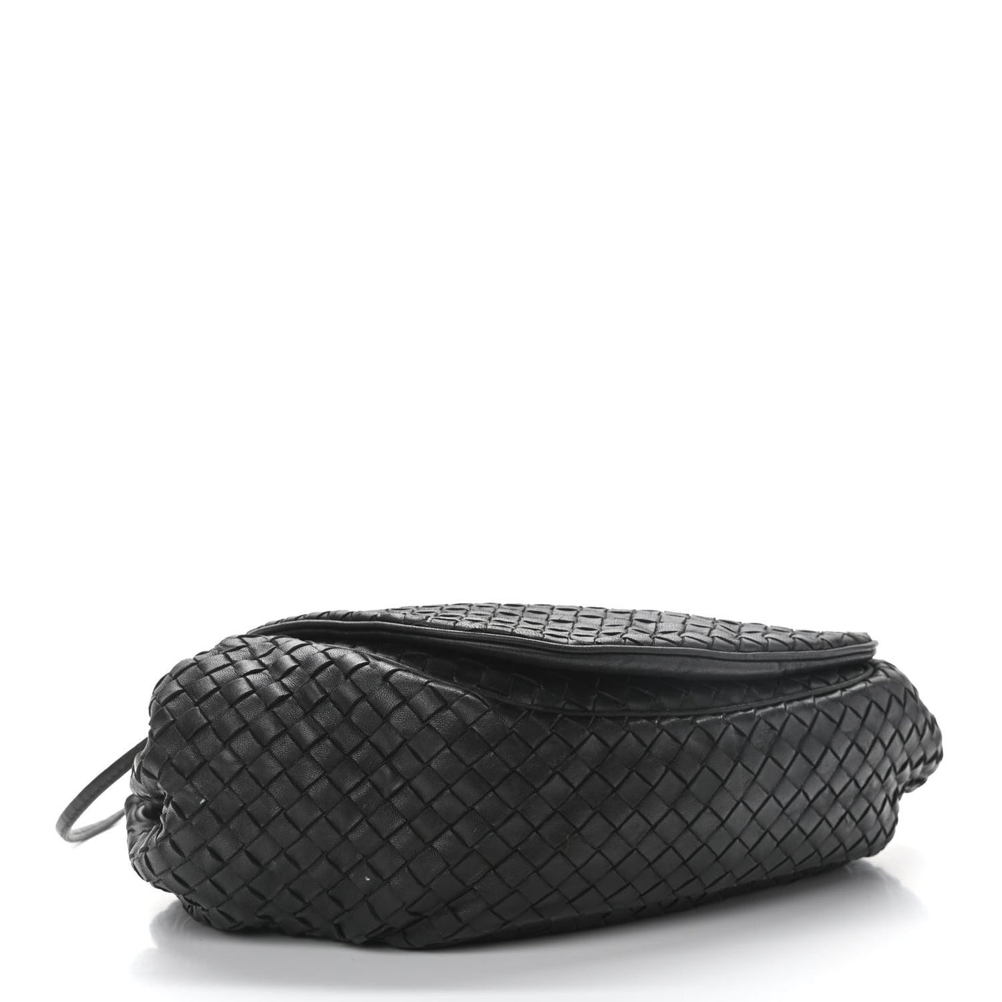 Nappa Intrecciato Messenger Bag Black