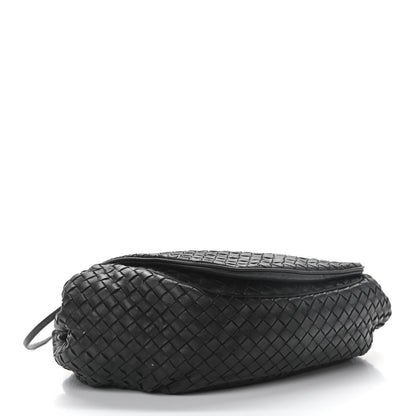 Bottega Veneta Nappa Intrecciato Messenger Bag Black 5 of 10