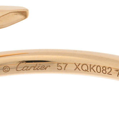 Cartier 18K Yellow Gold Small Juste Un Clou Ring 57 8 4 of 4