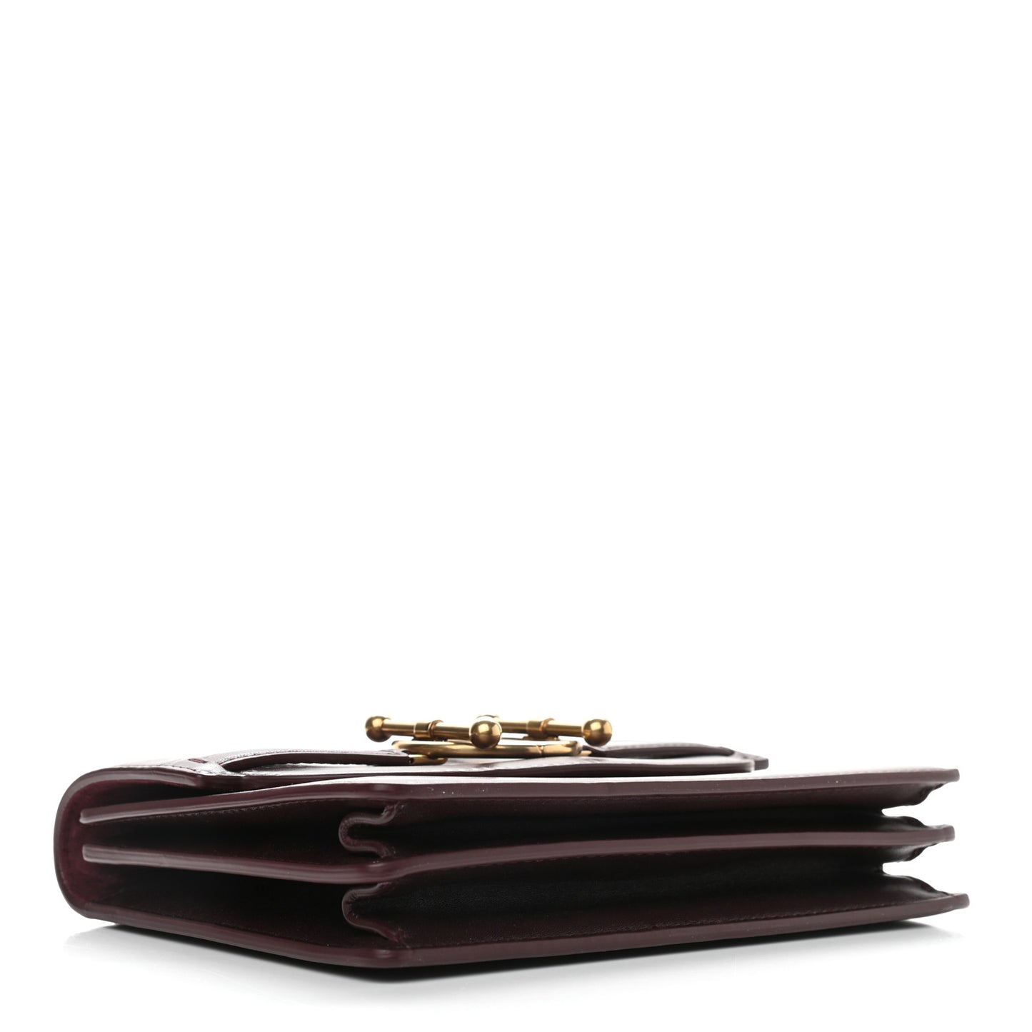 Calfskin Direction Flap Brown