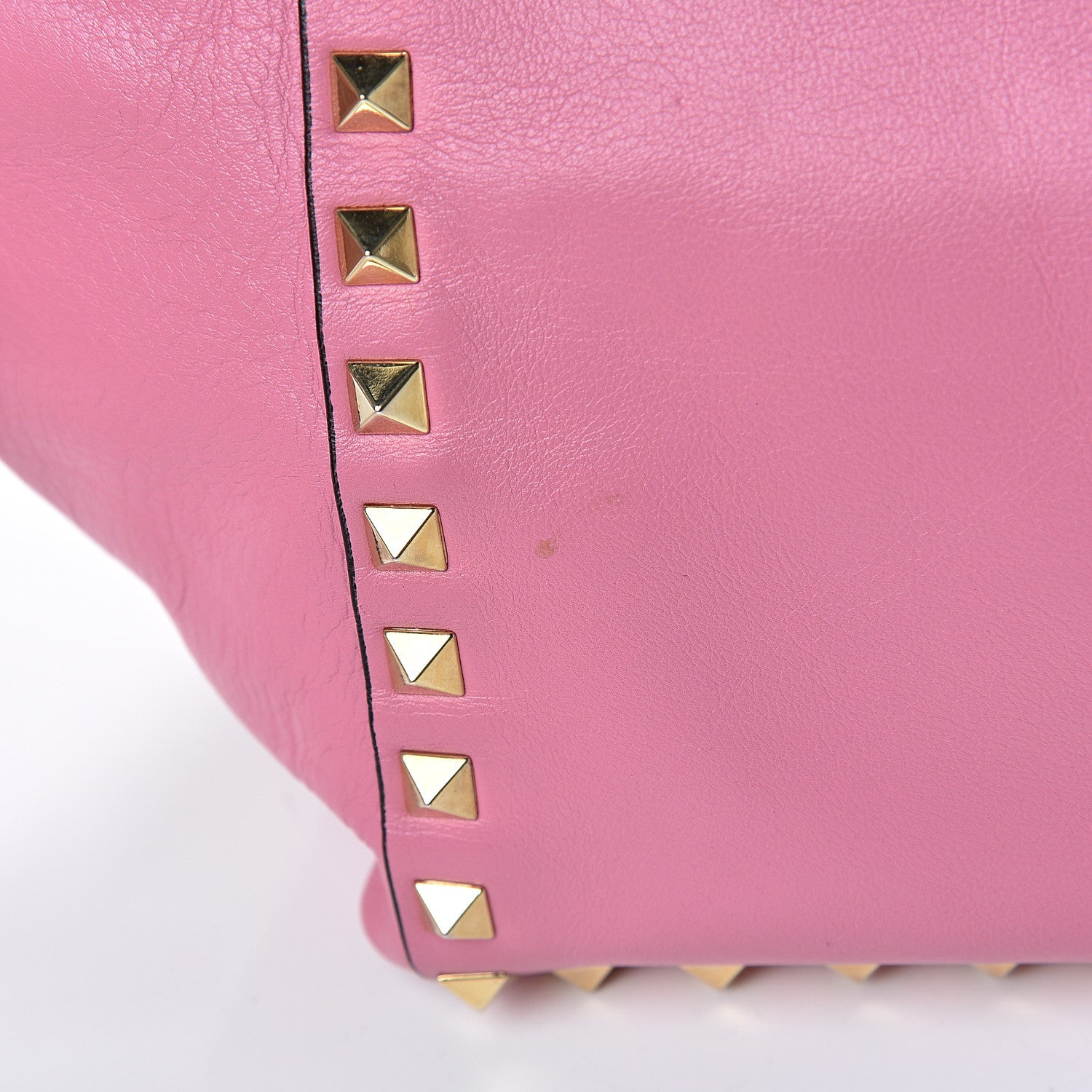 Valentino Garavani Vitello Small Rockstud Tote Ninphea 14 of 16