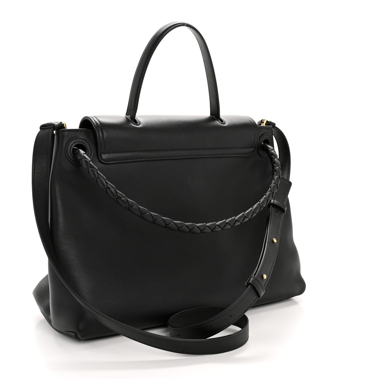 Bottega Veneta Silky Calfskin Medium Ciao Ciao Black 3 of 13