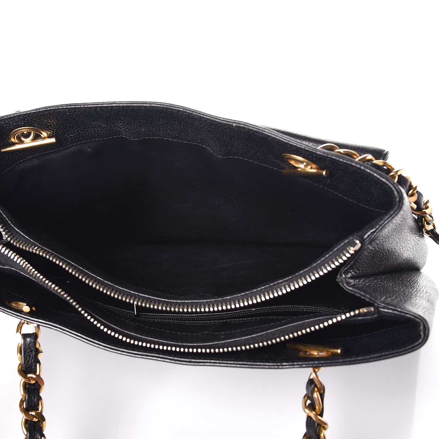 Chanel Caviar Flap Shoulder Bag Black 5 of 24