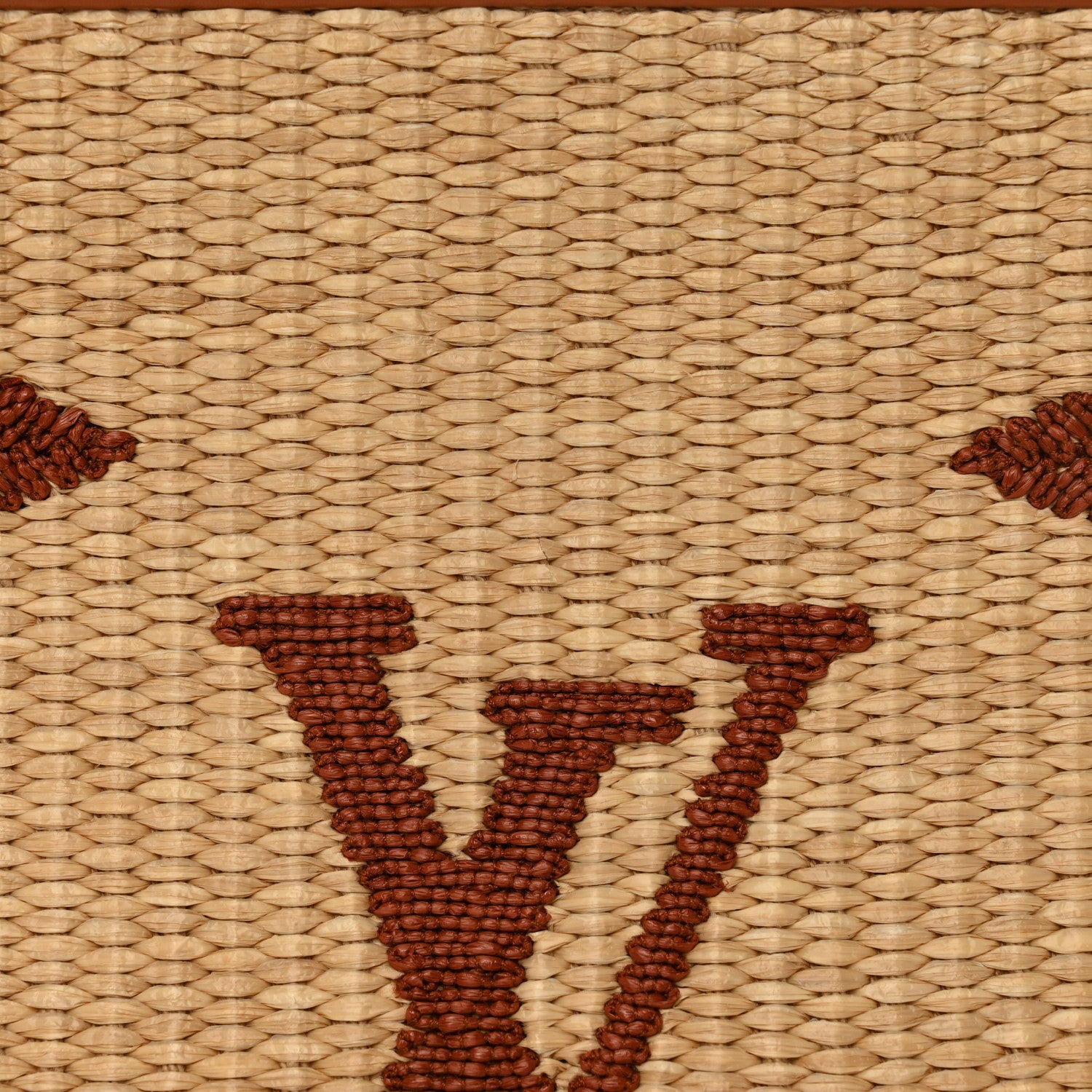 Louis Vuitton Raffia Monogram Giant Toiletry Pouch 26 Tan 8 of 9