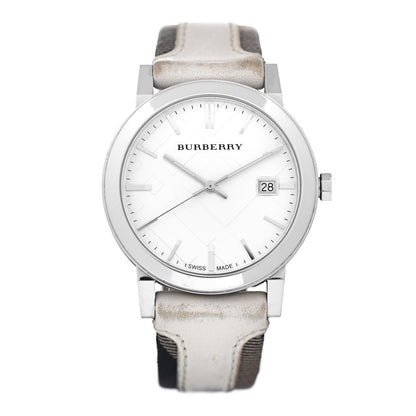 Burberry Stainless Steel Calfskin 39mm Quartz Watch BU9019 1 of 4