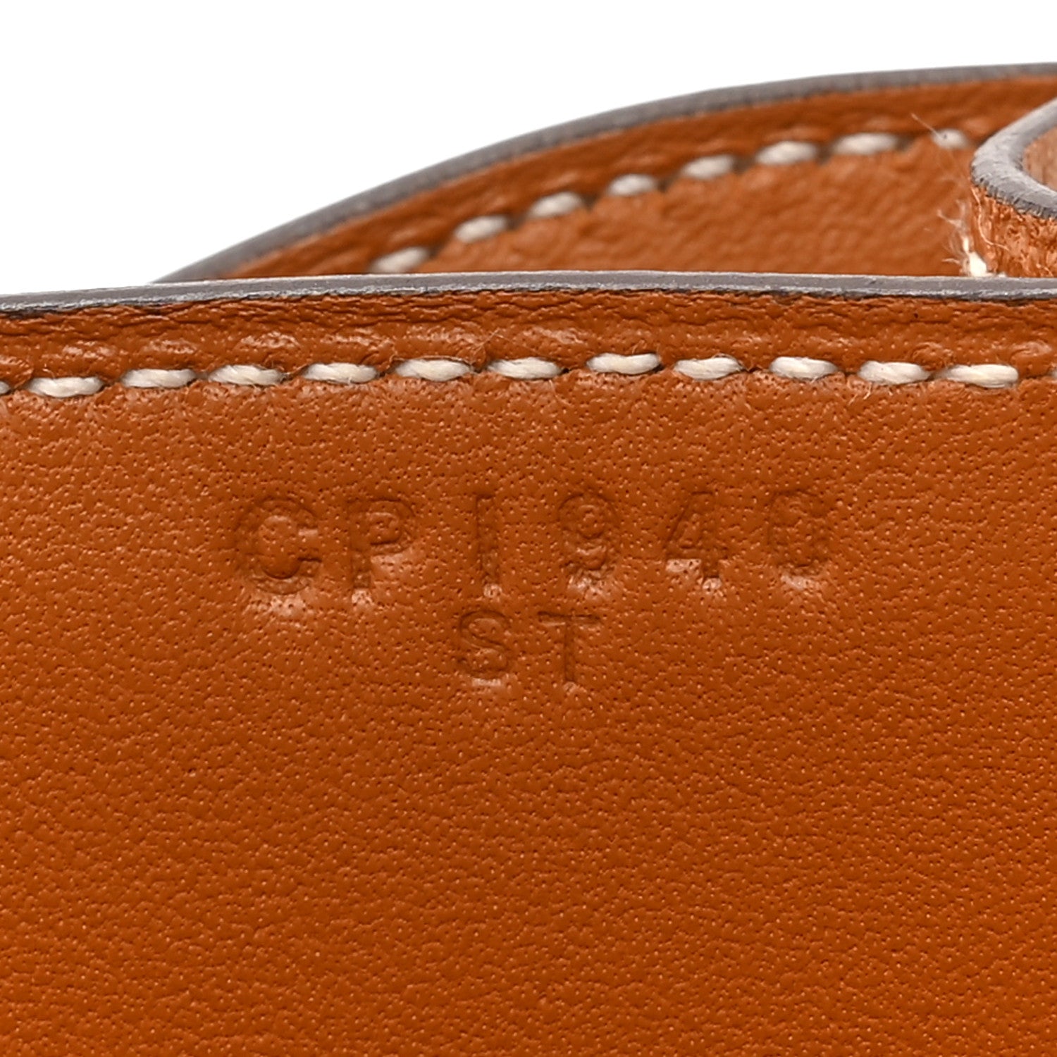 Hermes Veau Butler Constance 18 Natural Sable 8 of 19