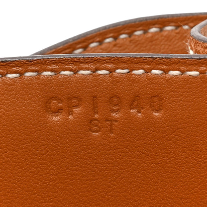 Hermes Veau Butler Constance 18 Natural Sable 8 of 19