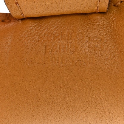 Hermes Milo Lambskin Lizard Touch Grigri Rodeo Horse Bag Charm PM Sesame Craie Desert 3 of 5
