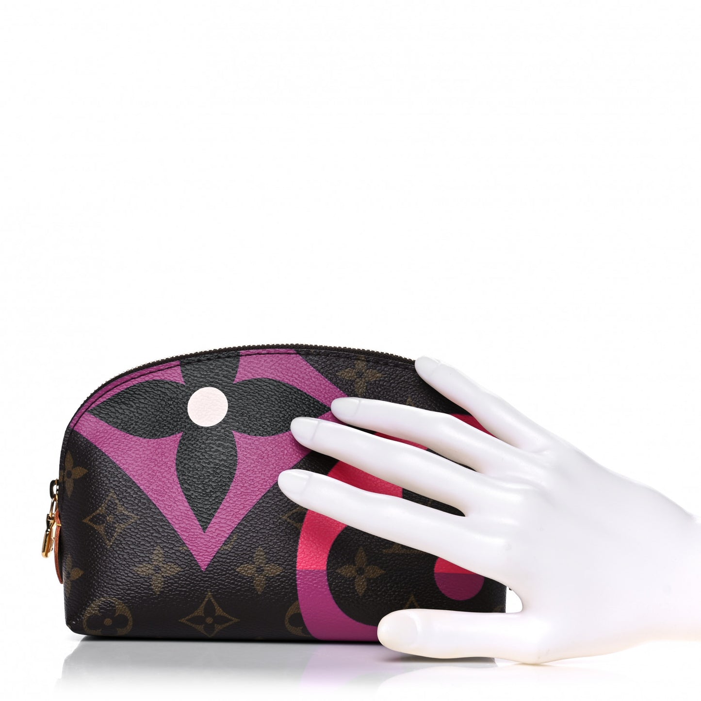 Monogram Game On Cosmetic Pouch