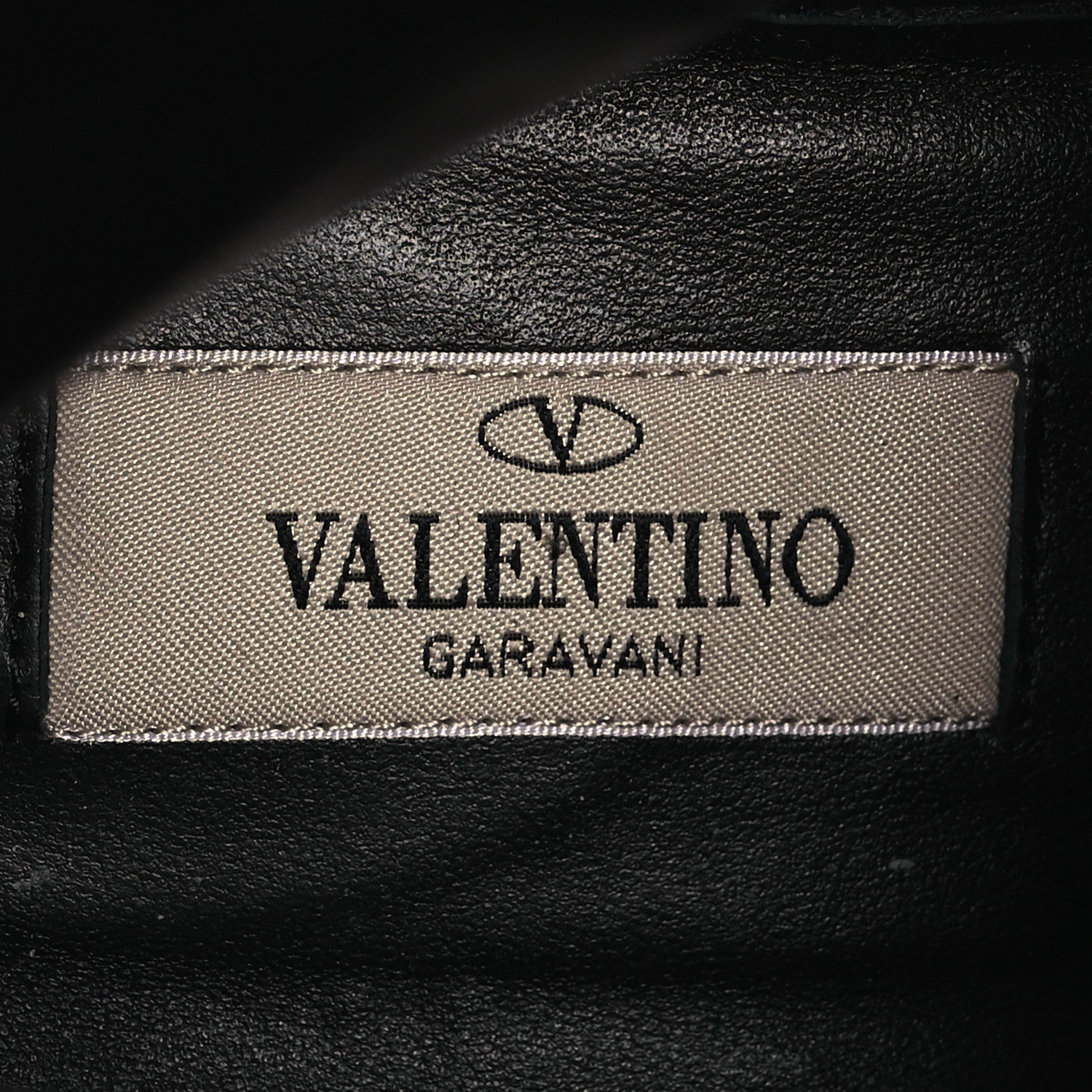 Valentino Garavani Calfskin Rockstud Combat Ankle Boots 37 Black 9 of 12
