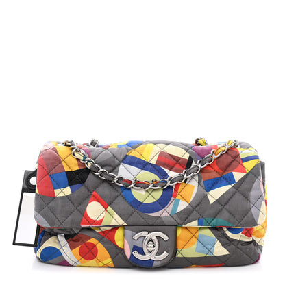 Chanel Nylon Printed Medium Coco Color Flap Multicolor 1 of 10