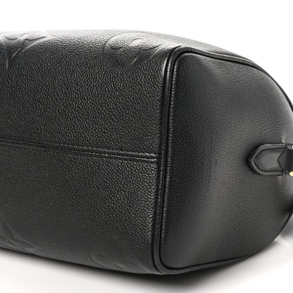 Louis Vuitton Empreinte Monogram Giant Speedy Bandouliere 25 Black 9 of 9