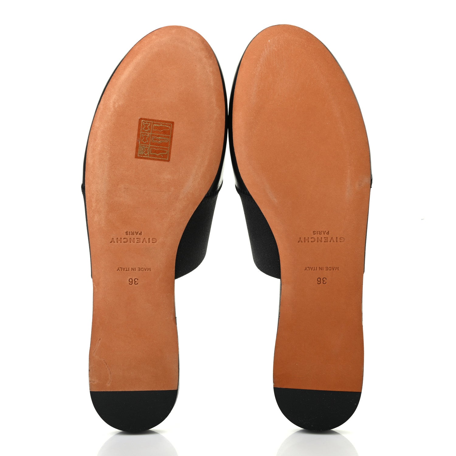 Givenchy Calfskin Bedford Logo Mule Slides 36 Black 5 of 8