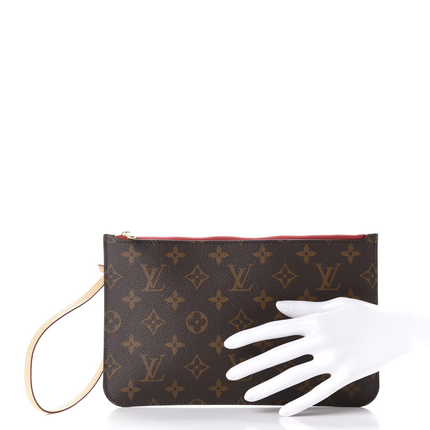 Monogram Neverfull MM GM Pochette Cherry