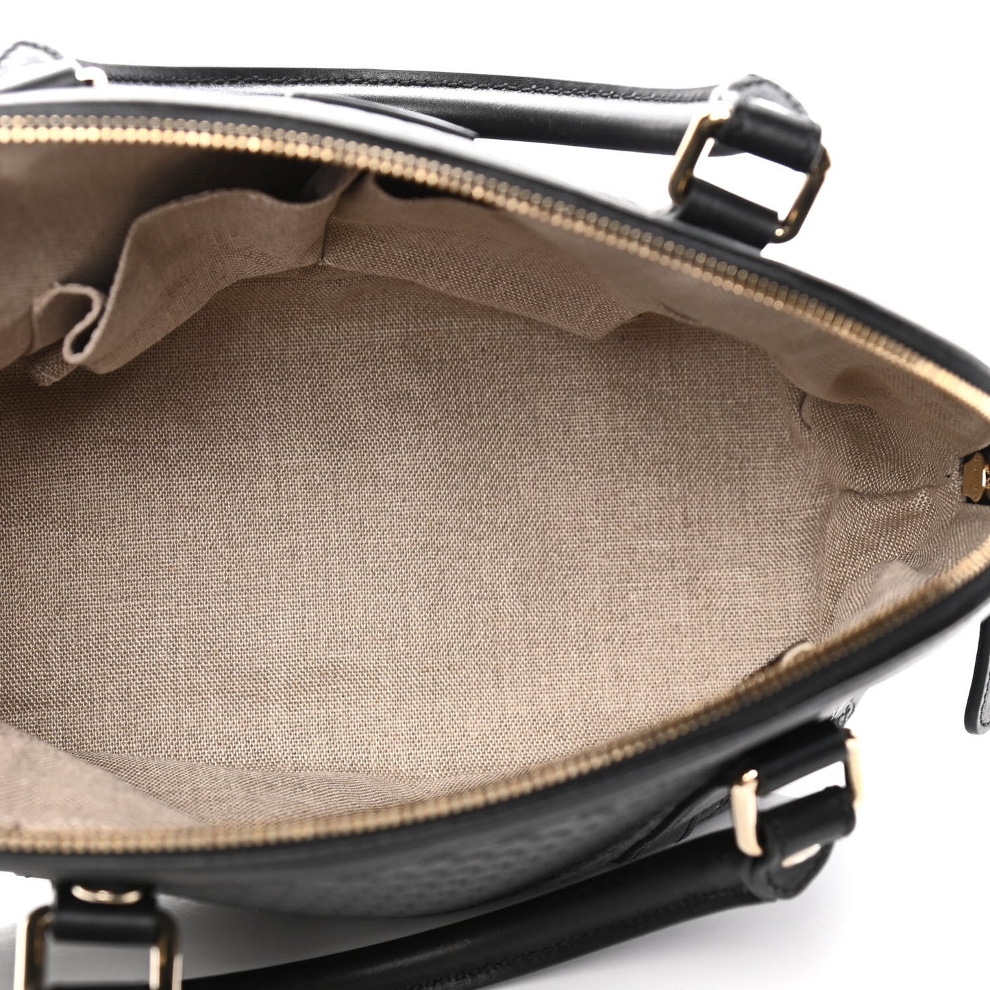 Microguccissima Medium Dome Bag Black