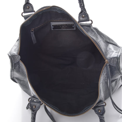 Balenciaga Agneau Classic Hardware Work Anthracite 5 of 8