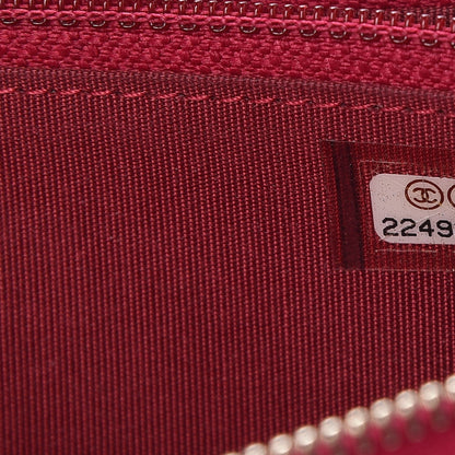 Chanel Lambskin Quilted Small Trendy CC Zip Around Wallet Dark Pink 7 of 10