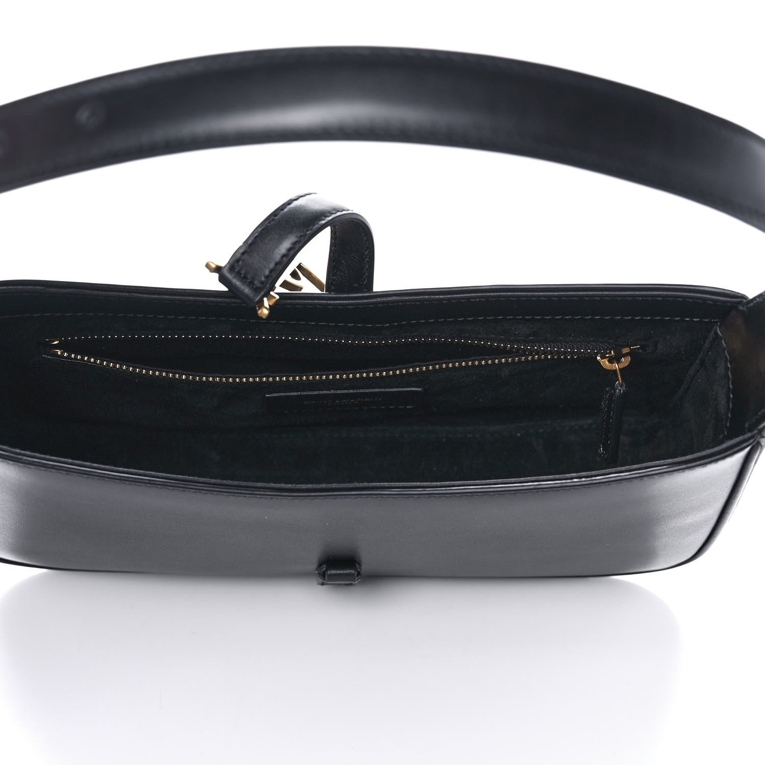 Saint Laurent Smooth Calfskin Le 5 A 7 Hobo Black 5 of 10
