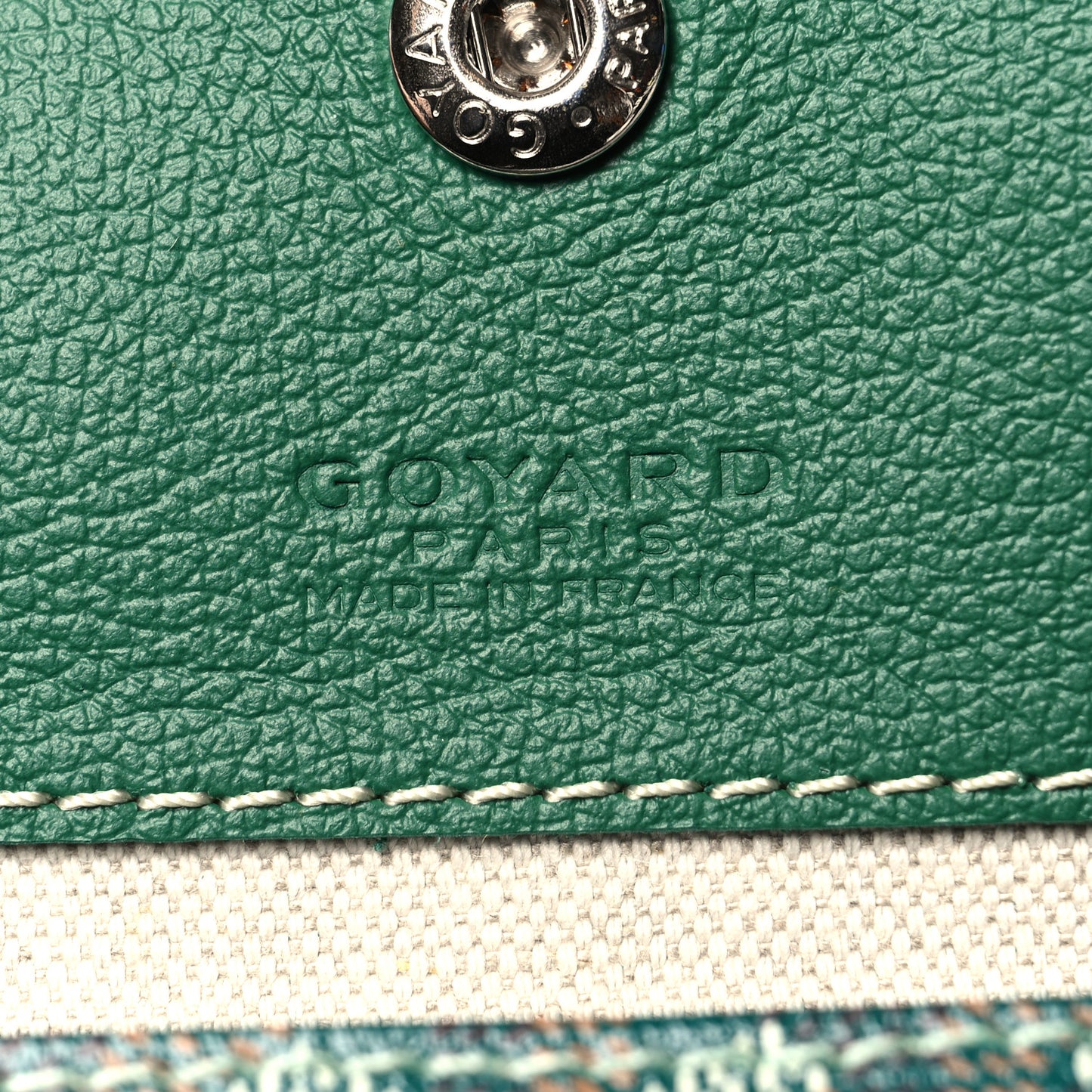Goyardine Saint Louis PM Green