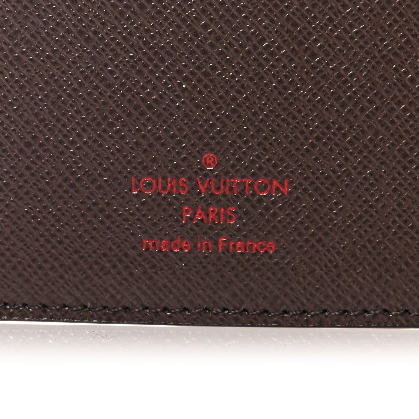 Damier Ebene Medium Ring Agenda Cover