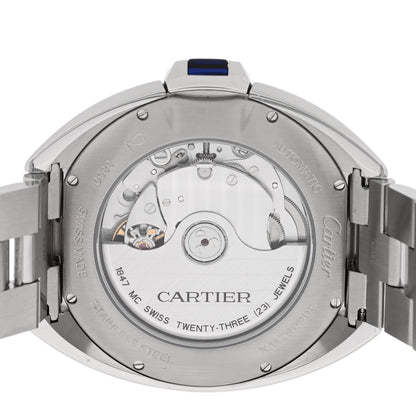 Cartier Stainless Steel 40mm Cle De Cartier Automatic Watch 4 of 5