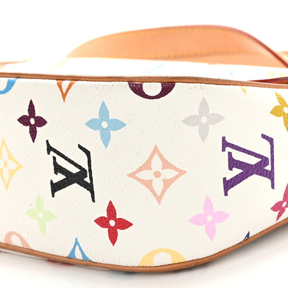 Louis Vuitton LOUIS VUITTON Monogram Multicolor Sologne White 9 of 15