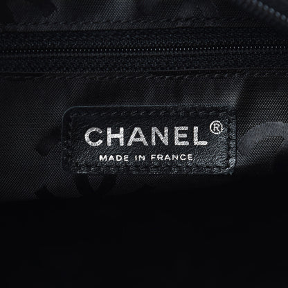 Chanel Calfskin Quilted Medium Cambon Tote Beige Black 6 of 20