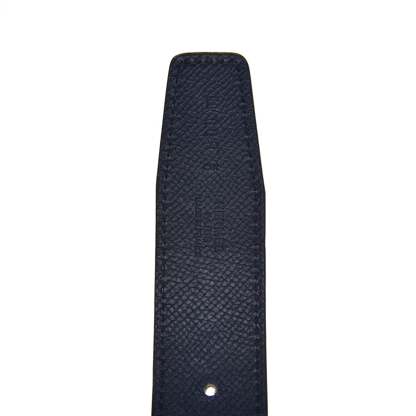 Swift Epsom 32mm Belt Strap 80 Etoupe Bleu de Malte