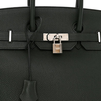 Hermes Togo BIRKIN 35 Vert Fonce 8 of 12