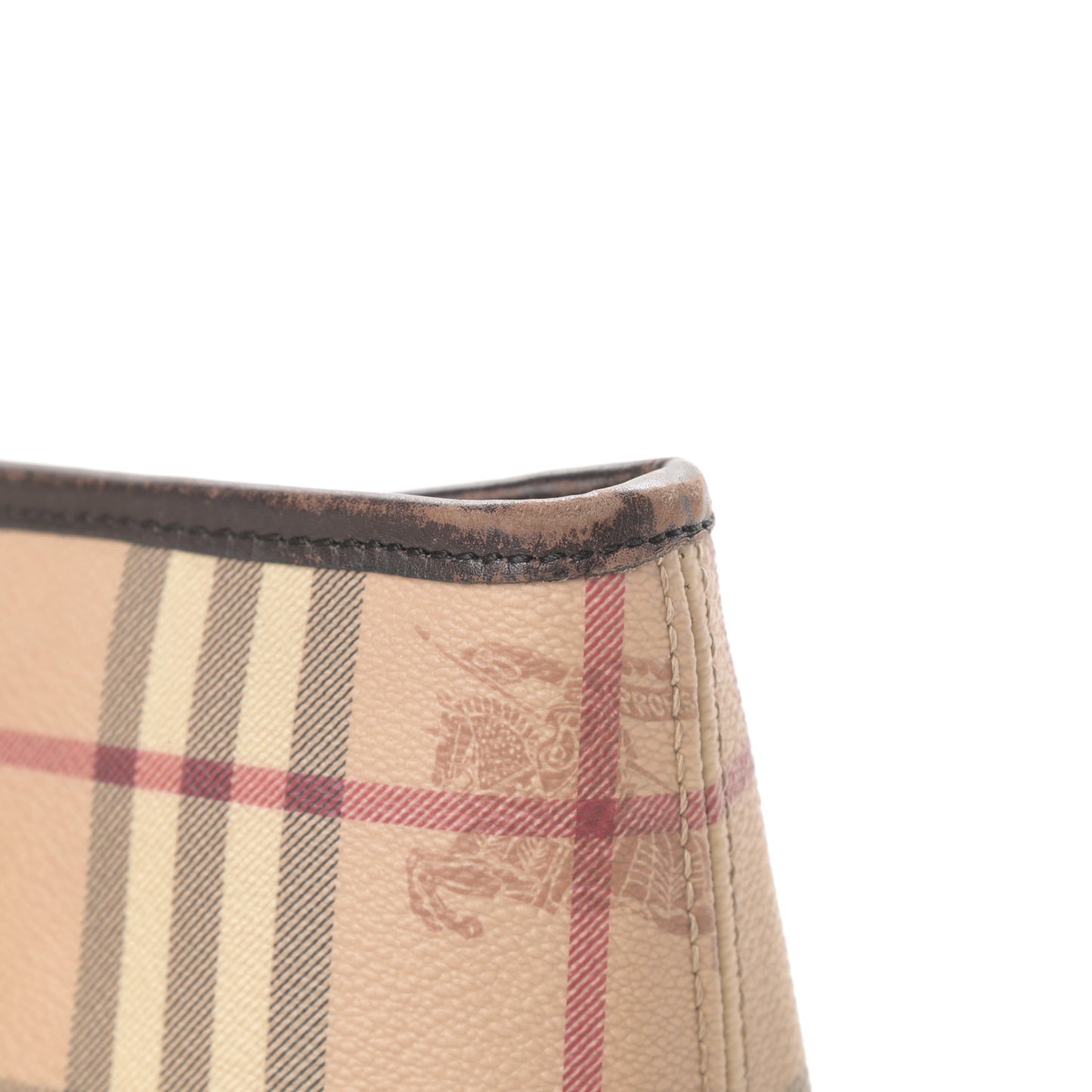 Haymarket Check Medium Regent Tote Chocolate