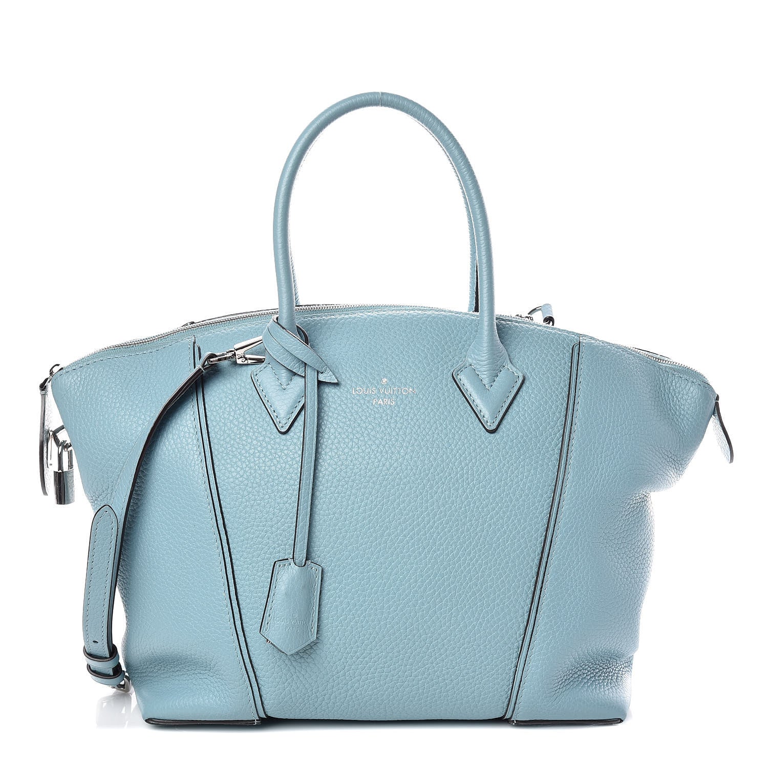 Louis Vuitton Veau Cachemire Soft Lockit PM Ciel 1 of 10